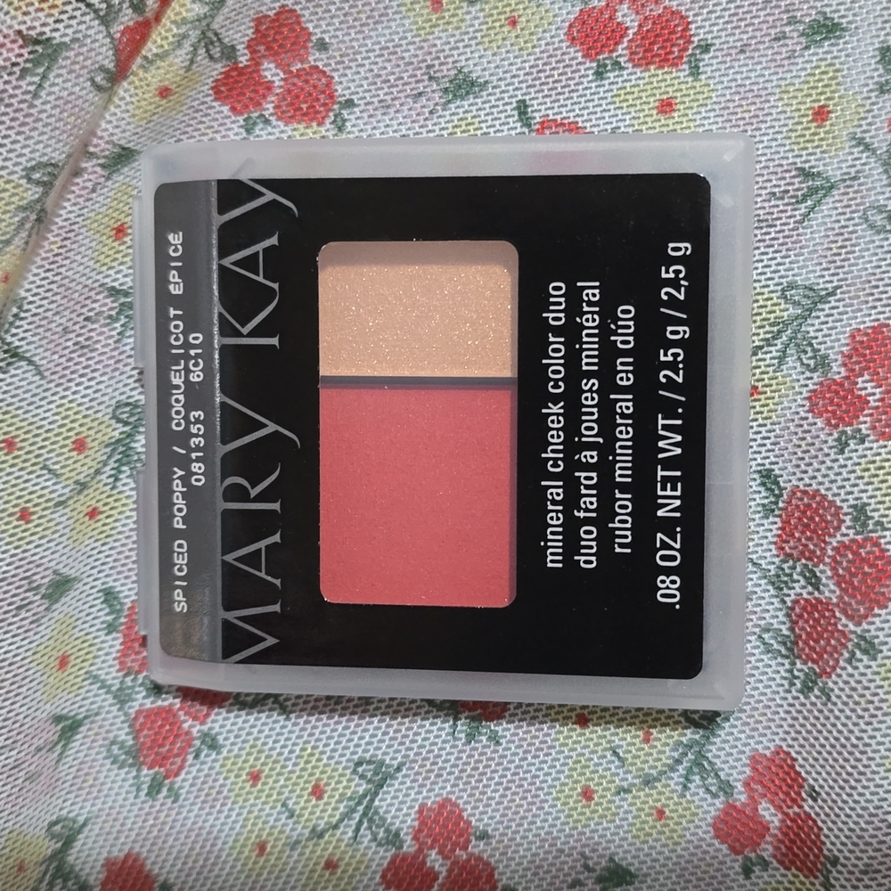 New Mary Kay cheek duo-Spiced Poppy
